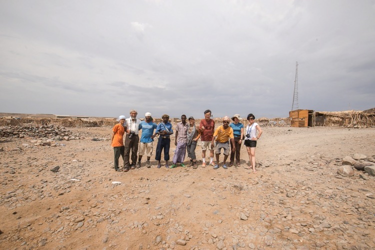 A group photo of us ... the Danakil Depression survivors. A truly depressing experience ... lol 